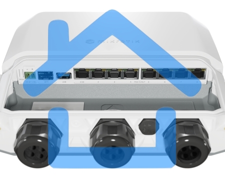 Маршрутизатор/ RB5009UPr+S+OUT Wired router 2.5 Gigabit Ethernet, Gigabit Ethernet White