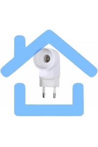 Переходник цокольный 250 В~E14 с выключателем Rexant