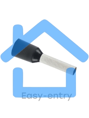 Наконечник штыревой втулочный изол. НШвИ 1.5-8 (уп.50шт) EKF nhvi-1.5-8