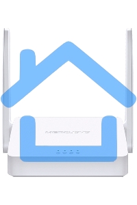 Роутер Mercusys 300Mbps Multi-Mode Wireless N Router, 2× Fixed External Antennas, 2× 10/100 Mbps LAN Ports, 1× 10/100 Mbps WAN Port, FEATURE: Access Point Mode, WPS/Reset Button, IPTV, IPv6, Beamforming, MU-MIMO, Parental Controls, Guest Network