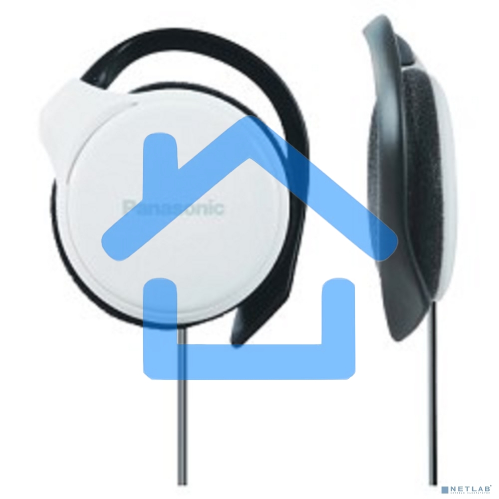 Наушники накладные Panasonic RP-HS46E-W 1.1м белый проводные (крепление за ухом)