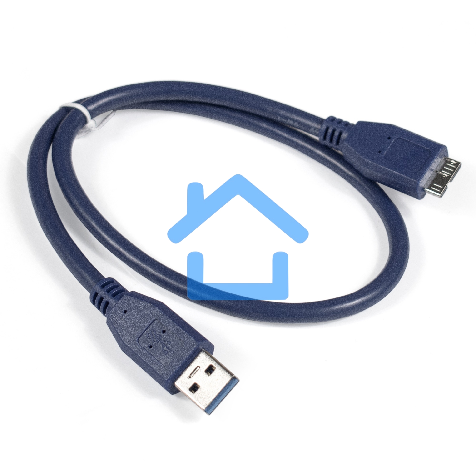 Кабель ExeGate EX284935RUS USB 3.0 ExeGate EX-CC-USB3-AMmicroBM9P-0.5 (Am/microBm 9P, 0,5м)