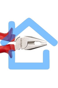 Плоскогубцы комбинированные Rexant 180 мм никелированные, двухкомпонентные рукоятки