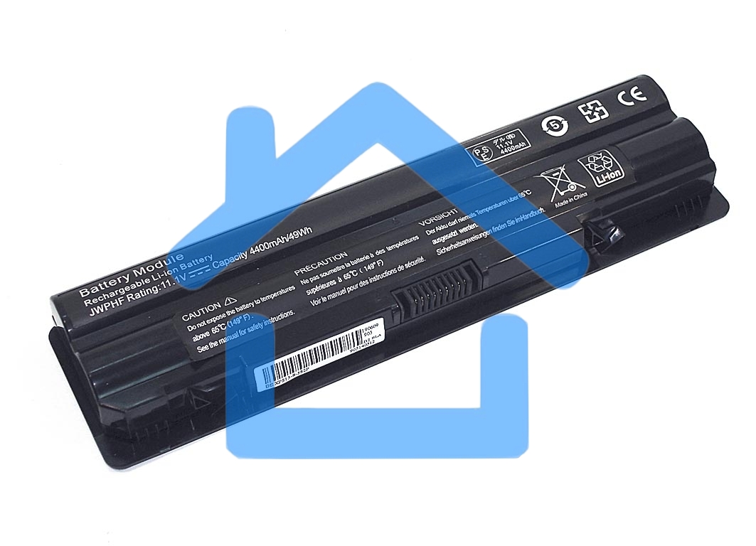 Аккумуляторная батарея для ноутбука Dell XPS15 11.1V 5200mAh черный OEM
