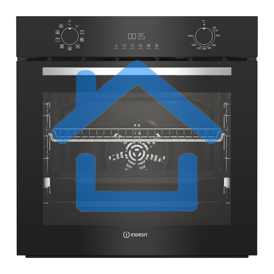 Духовой шкаф электрический Indesit IFE 4841 J BL черный