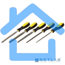 Набор STAYER 1681-15-H5_z01 PROFI Напильники: плоский,полукруглый,трехгран,квадратный,круглый,№2