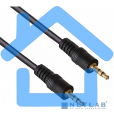 Кабель аудио Exegate 3.5мм Jack M - 3.5мм Jack M 2м позолоченные разъемы