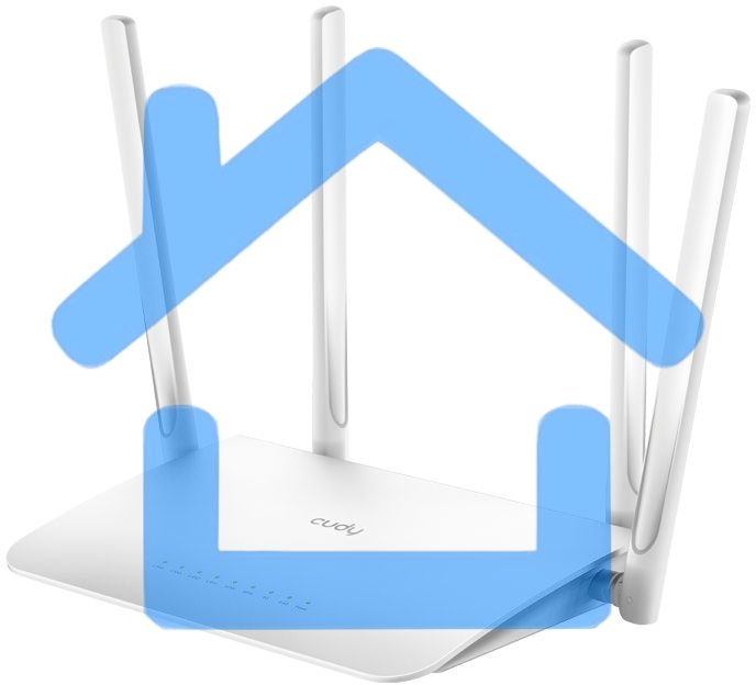 Роутер беспроводной Cudy WR1300 AC1200 10/100/1000BASE-TX/Wi-Fi белый