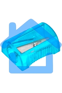 Точилка для карандашей ручная Deli EH032 Comico, 1 отверстие, пластик, ассорти, туба