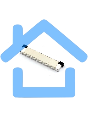 Разъем FPC Half Coverage Bottom Contact 0.5K-BX-36PWB 36 pin высота 2мм шаг 0,5мм