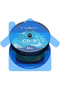 Диск CD-R Verbatim 700Mb 52x Cake Box (50шт) (43351)