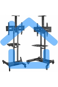Мобильная стойка ONKRON TS1551 черный
