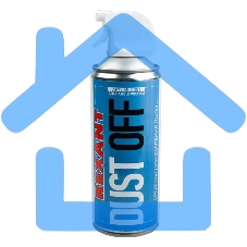 Сжатый воздух (пневматический очиститель) DUST OFF, Rexant, 400 мл, аэрозоль
