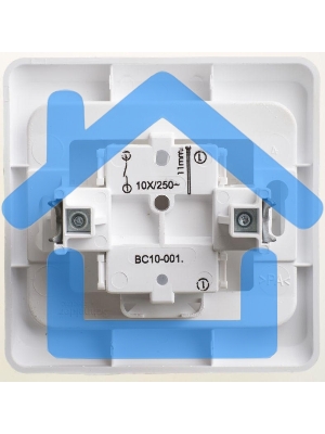 Выключатель 1-кл. СП Этюд 10А IP20 белый SchE BC10-001B