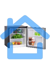 Холодильник Nordfrost NR 506 B черный матовый однокамерный 59 л