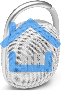 Портативная акустическая система JBL CLIP 4, белый