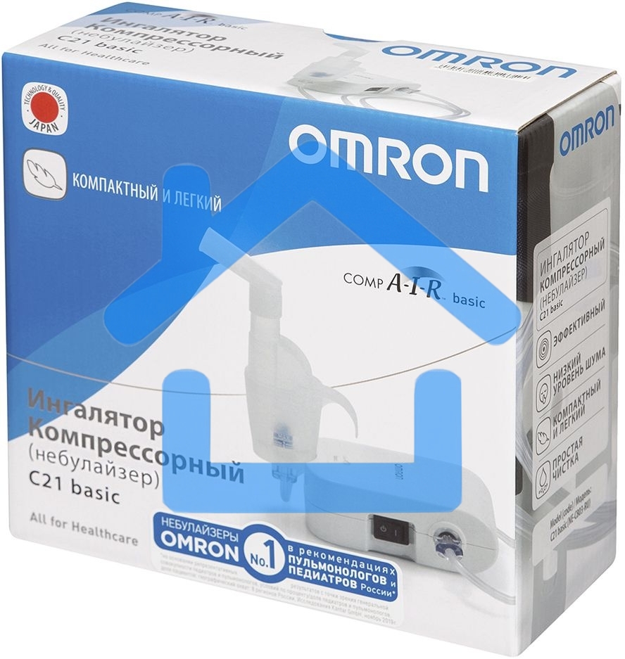 Ингалятор компрессорный OMRON С21 Basic (NE-C803-RU)