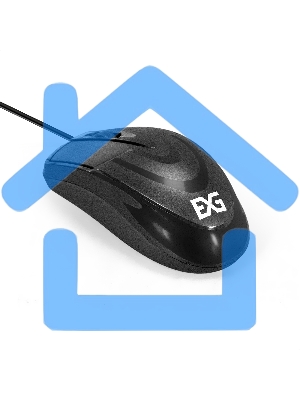 Мышь проводная ExeGate Professional Standard SH-8025 черный, 1000 dpi, USB, кнопки - 3