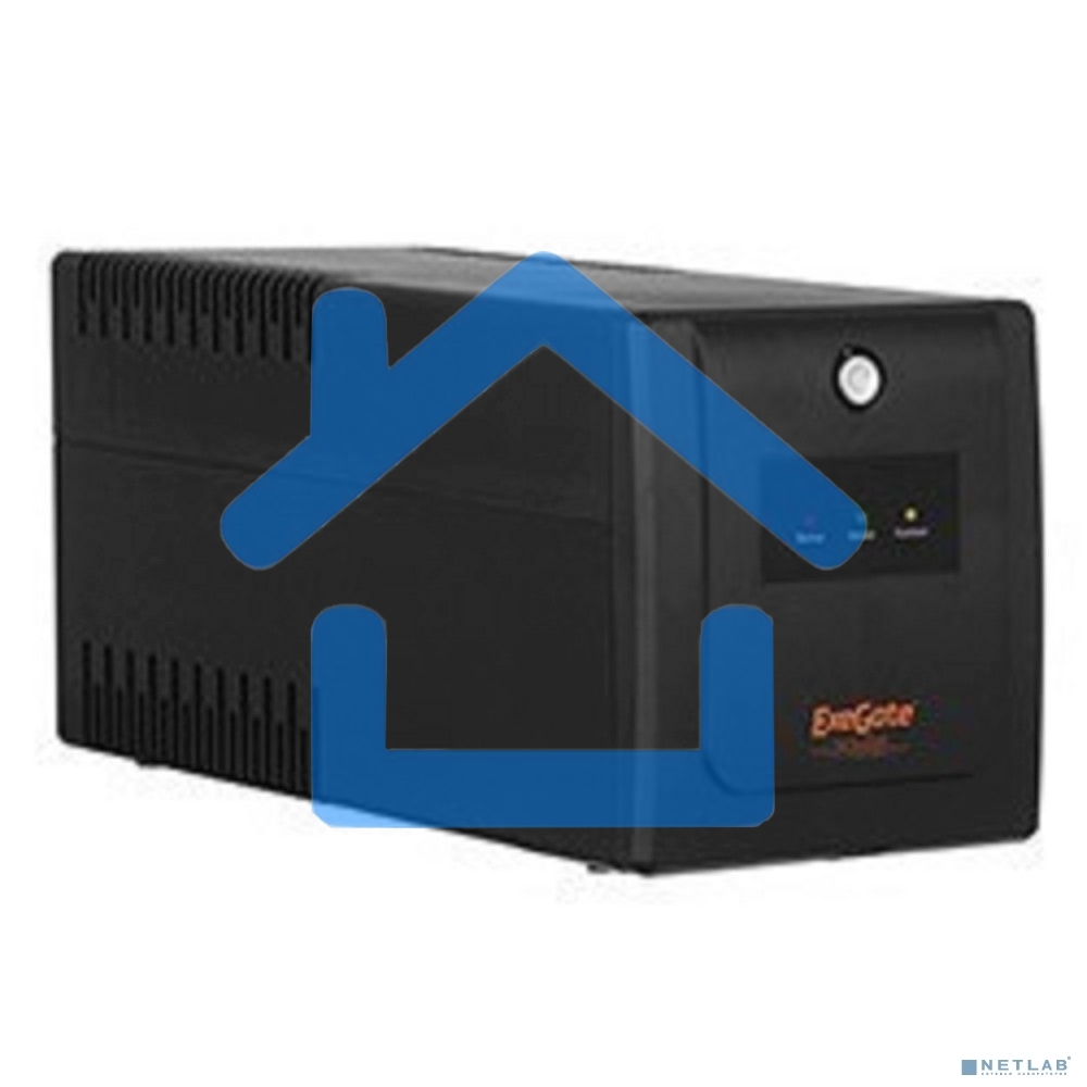 Источник бесперебойного питания ExeGate EP285596RUS SpecialPro UNB-650.LED.AVR.C13.RJ.USB 650VA/360W, LED, AVR, 4*IEC-C13, RJ45/11, USB, черный