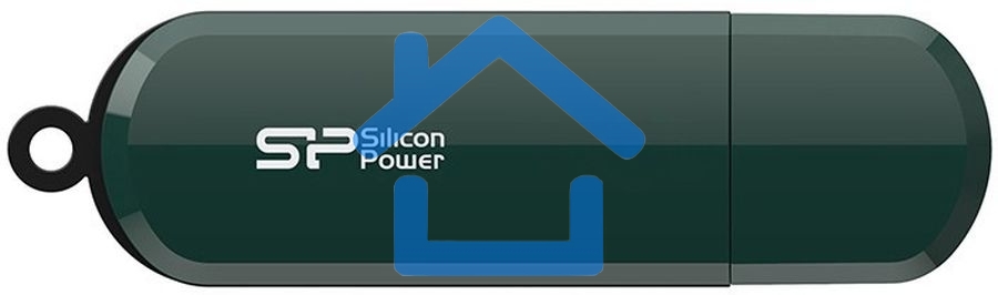 Флешка USB 64 Gb Silicon Power Lux Mini 320, USB 2.0, Green