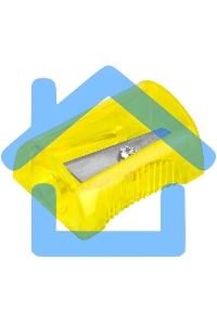 Точилка для карандашей ручная Deli EH032 Comico, 1 отверстие, пластик, ассорти, туба