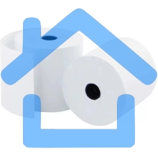 Лента термочековая Lomond 0107327 57 мм х 40 м, втулка 12 мм, 45 г/м2, 8 рулона в упаковке