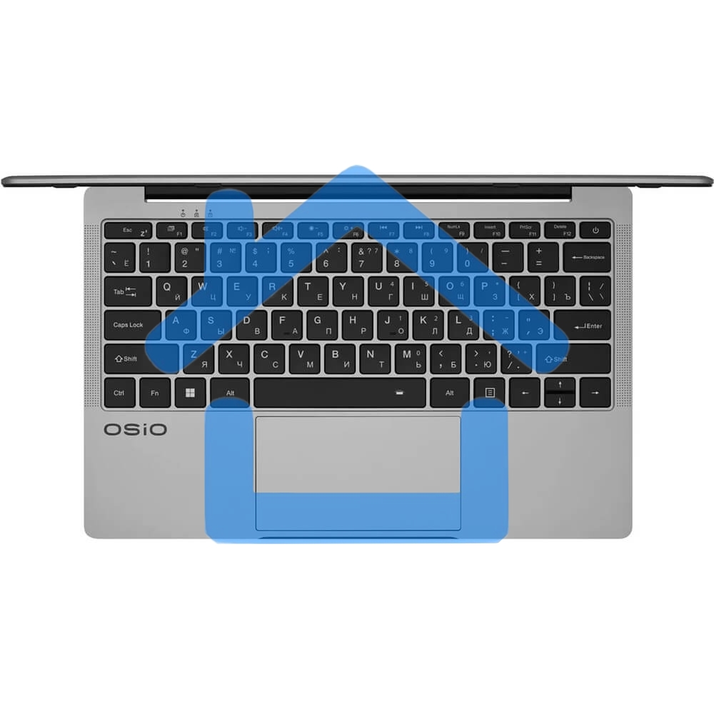 Ноутбук Osio FocusLine F140i-008 черный Core i5 1235U 16Gb SSD 512Gb Intel UHD Graphics 14