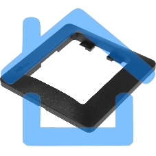 Рамка 1-м Glossa антрацит SchE GSL000701