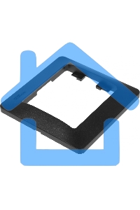 Рамка 1-м Glossa антрацит SchE GSL000701