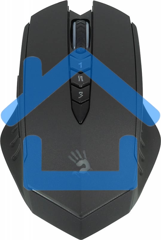 Мышь проводная A4Tech Bloody V8 черный, 3200 dpi, USB, кнопки - 8