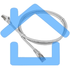 Патч-корд Lanmaster TWT-45-45-5.0/S-GY 5м FTP Cat 5e Grey