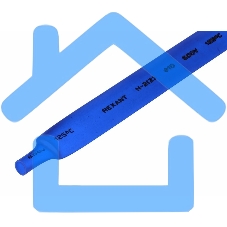 Термоусаживаемая трубка Rexant 10,0/5,0 мм, синяя, упаковка 50 шт. по 1 м