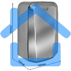 Сушилка для рук Puff 8995 1250Вт хром