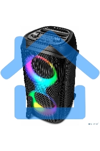 Колонка портативная Sven PS-800 черный 100W 2.0 BT 10м 4400mAh