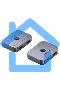Переключатель - разветвитель Vention HDMI v2.1 двунаправленный 2x1/1x2