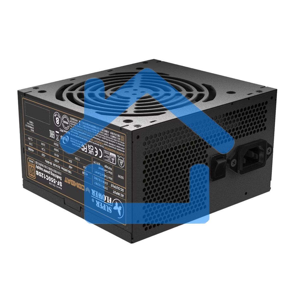 Блок питания 550Вт/ Power Supply Super Flower Combat DB, 550W, ATX, 120мм, 4xSATA, 2xPCI-E(6+2), APFC, 80 PLUS Bronze, non-Modular