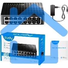Коммутатор Cudy FS1016D (L2) 16x100Мбит/с неуправляемый