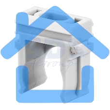 Крепеж-клипса для труб Rexant, Ø16 мм, серый, 100 шт./уп.