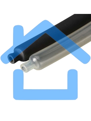 Трубка ТТК-(3:1)-6/2 черная 59695 КВТ