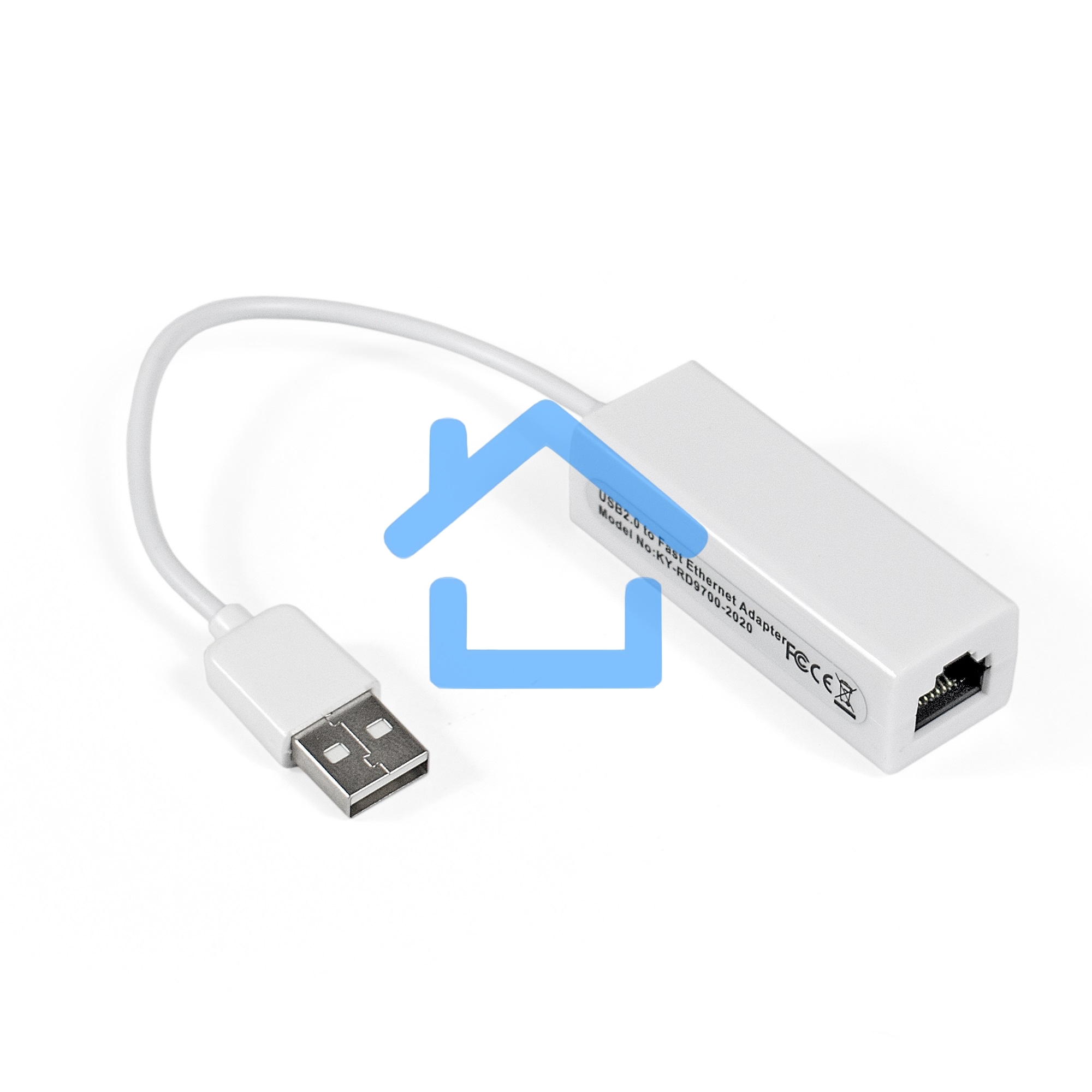 Кабель-адаптер ExeGate EX284936RUS ExeGate EXE-UA2-45 USB2.0 --> UTP 10/100Mbps