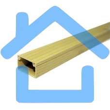 Кабель-канал 25х16 L2000 пластик с двойным замком сосна УралПак КК-3125016-084