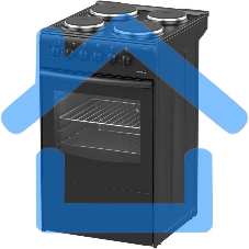 Плита электрическая Darina S EM 341 404 At антрацит/черный, конфорок 4 шт, духовка 50 л, 50 см x 85 см x 56 см