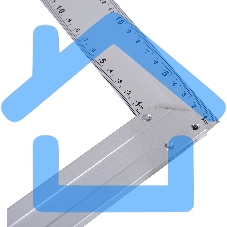 Угольник алюминиевый литой 350 мм
