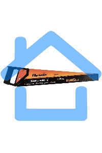 Ножовка по дереву Sparta 450 мм, 5-6 TPI, каленый зуб, пластиковая рукоятка