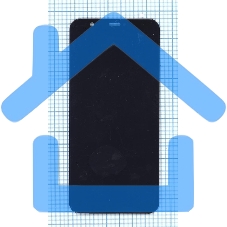 Дисплей для Huawei P Smart Enjoy 7S черный