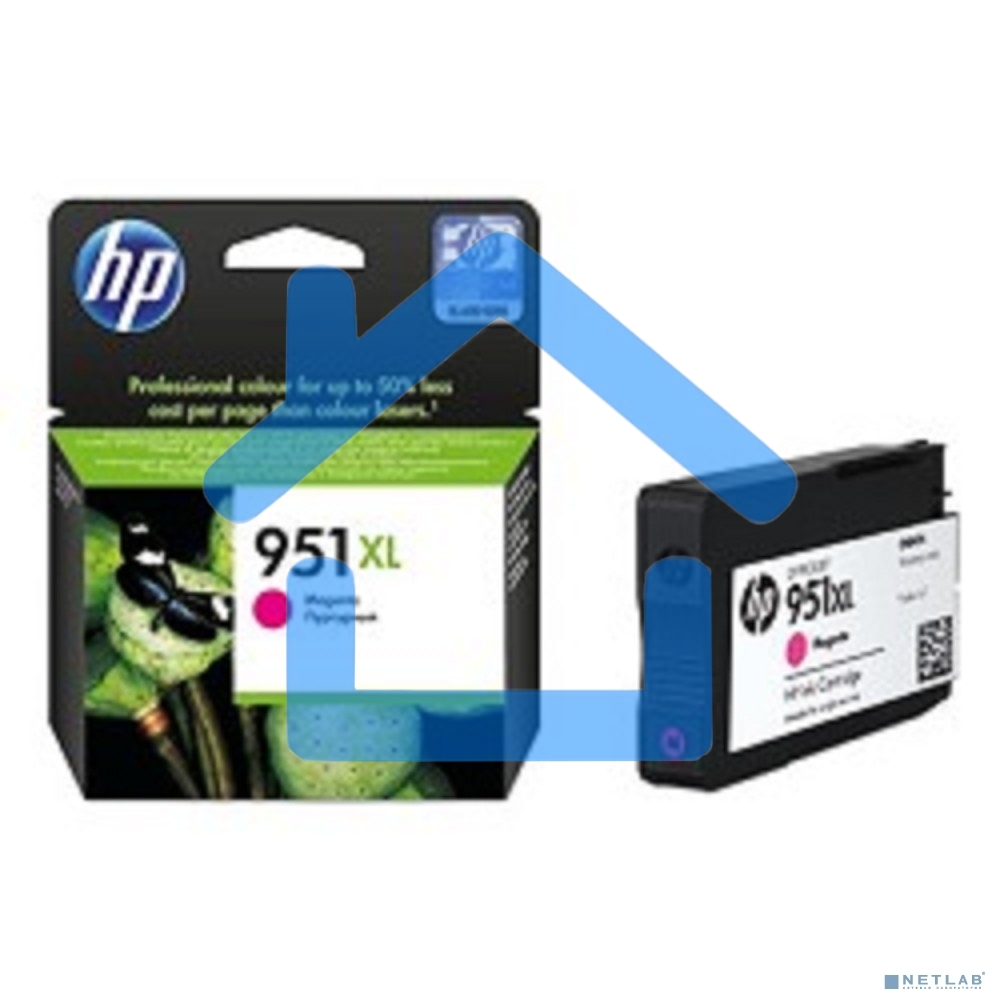 Картридж струйный HP №951XL CN047AE пурпурный для HP OJ Pro 8100/8600 (1500стр.)