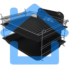 Плита электрическая Gorenje GECS6B71CLB черный, конфорок 4 электрических, духовка 71 л, 60 см x 85 см x 60 см