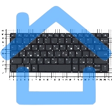 Клавиатура для ноутбука Lenovo Ideapad 130S-11IGM черная