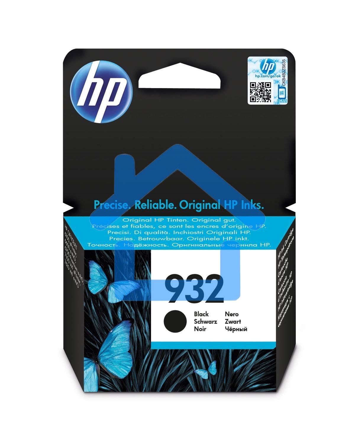 Картридж струйный HP №932 CN057AE черный для HP OJ 6700/7100 (400стр.)