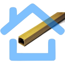 Кабель-канал 16х16 L2000 пластик с двойным замком сосна УралПак КК-3116016-140